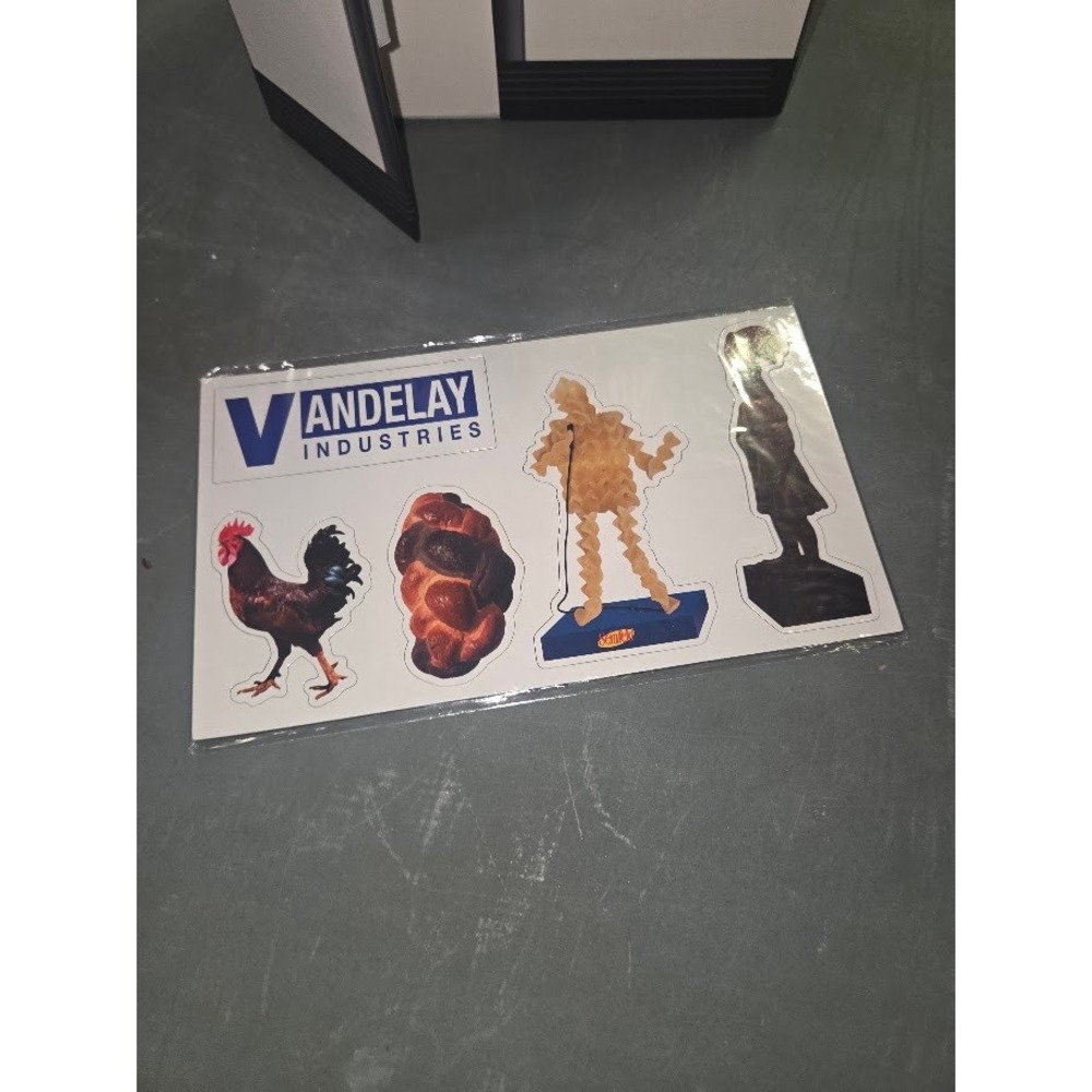 Seinfeld Complete Series DVD Box Set Fridge Collector Edition Vandelay Magnets - Picture 3 of 8